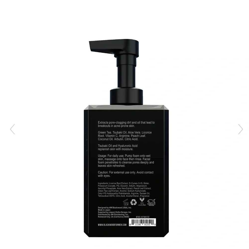 Blackwood For Men X-Punge Foaming Face Wash